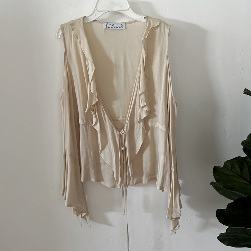 Cut Out Blouse